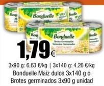 Oferta de Bonduelle - Maíz Dulce por 1,79€ en Froiz