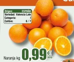 Oferta de Froiz - Naranja por 0,99€ en Froiz