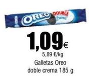 Oferta de Oreo - Galletas Doble Crema por 1,09€ en Froiz