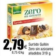 Oferta de Gullón - Surtido Zero Sin Azúcares por 2,79€ en Froiz