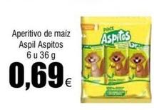 Oferta de Aspil - Aperitivo De Maíz Aspitos por 0,69€ en Froiz