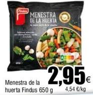 Oferta de Findus - Menestra De La Huerta por 2,95€ en Froiz