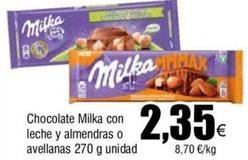 Oferta de Milka - Chocolate Con Leche Y Almendras O Avellanas por 2,35€ en Froiz