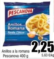 Oferta de Pescanova - Anillos A La Romana por 2,25€ en Froiz