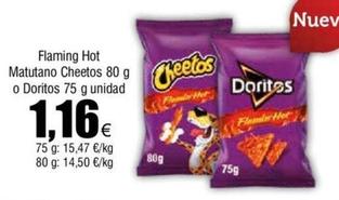 Oferta de Cheetos O Doritos - Flaming Hot Matutano  por 1,16€ en Froiz