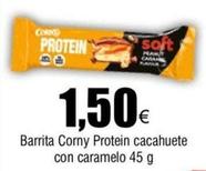 Oferta de Corny - Barrita Protein Cacahuete Con Caramelo por 1,5€ en Froiz