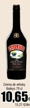 Oferta de Baileys - Crema De Whisky por 10,65€ en Froiz