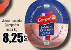 Oferta de Campofrío - Jamón Cocido Extra por 8,25€ en Froiz