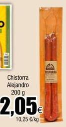 Oferta de Alejandro - Chistorra por 2,05€ en Froiz