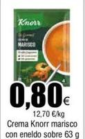 Oferta de Knorr - Crema Marisco Con Eneldo Sobre por 0,8€ en Froiz