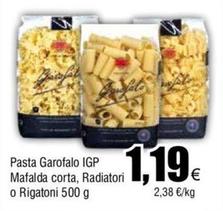 Oferta de Garofalo - Pasta IGP Mafalda Corta por 1,19€ en Froiz