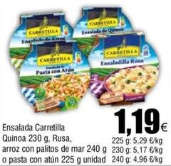 Oferta de Carretilla - Ensalada Quinoa por 1,19€ en Froiz