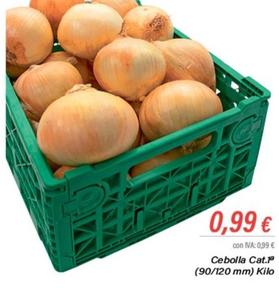 Oferta de Cebollas por 0,99€ en Cash Ifa