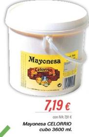Oferta de Mayonesa por 7,19€ en Cash Ifa