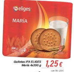 Oferta de Galletas por 1,25€ en Cash Ifa