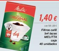 Oferta de Filtros de café por 1,4€ en Cash Ifa