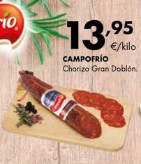 Oferta de Chorizo por 13,95€ en Supermercados Lupa