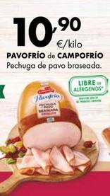 Oferta de Pechuga de pavo por 10,9€ en Supermercados Lupa