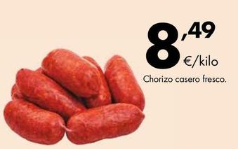Oferta de Chorizo por 8,49€ en Supermercados Lupa