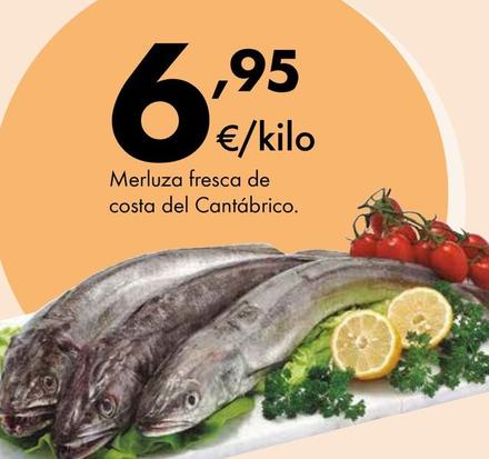 Oferta de Merluza por 6,95€ en Supermercados Lupa
