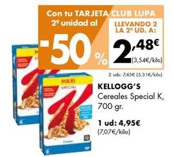 Oferta de Cereales  K por 4,95€ en Supermercados Lupa