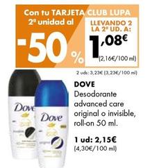 Oferta de Desodorante por 2,15€ en Supermercados Lupa