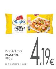 Oferta de Pechuga de pavo por 4,19€ en Valvi Supermercats