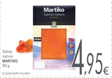 Oferta de Salmón por 4,95€ en Valvi Supermercats