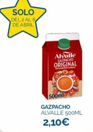 Oferta de Gazpacho por 2,1€ en La Despensa Express