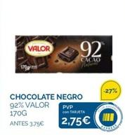 Oferta de Chocolate negro por 2,75€ en La Despensa Express