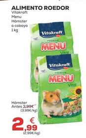 Oferta de Vitakraft - Alimento Roedor por 2,99€ en Kiwoko
