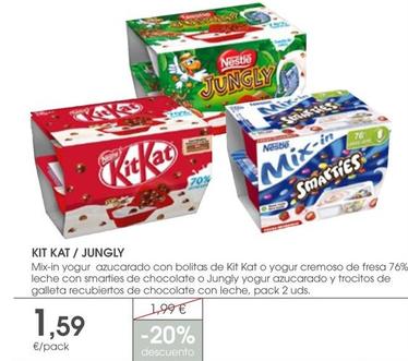 Oferta de Yogur por 1,59€ en Supermercados Plaza