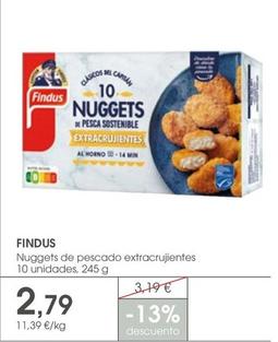 Oferta de Nuggets por 2,79€ en Supermercados Plaza