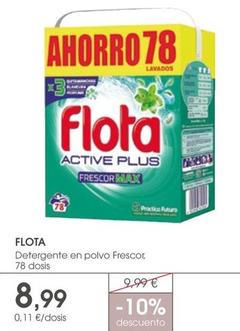 Oferta de Detergente en polvo por 8,99€ en Supermercados Plaza