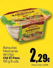 Oferta de Old El Paso - Barquitas Mexicanas De Trigo por 2,29€ en Unide Market