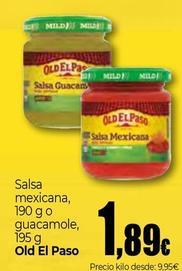 Oferta de Old El Paso - Salsa Mexicana por 1,89€ en Unide Market