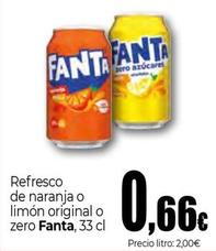 Oferta de Fanta - Refresco De Naranja por 0,66€ en Unide Market