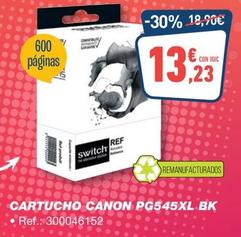 Oferta de Canon - Cartucho Pg545xl Bk por 13,23€ en Bureau Vallée