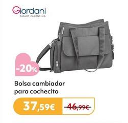 Oferta de Giordani - Bolsa Cambiador Para Cochecito por 37,59€ en Prénatal