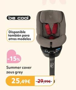 Oferta de Be Cool - Summer cover zeus grey por 25,49€ en Prénatal