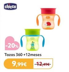 Oferta de Chicco - Tazas 360 + 12 Meses por 9,99€ en Prénatal