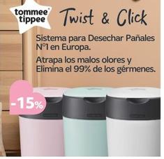 Oferta de Tommee Tippee - Twist & Click en Prénatal