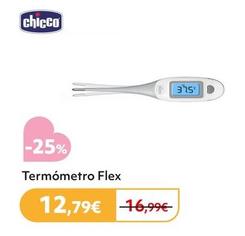 Oferta de Chicco - Termómetro Flex por 12,79€ en Prénatal