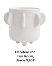 Oferta de Macetero Con Asas Room por 9,95€ en El Corte Inglés