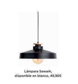 Oferta de Lámpara Sewark, Disponible En Blanco por 49,95€ en El Corte Inglés