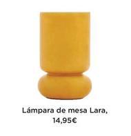 Oferta de Lámpara De Mesa Lara por 14,95€ en El Corte Inglés