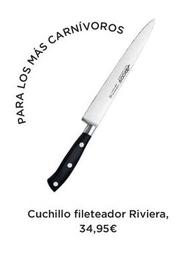 Oferta de Riviera - Cuchillo Fileteador  por 34,95€ en El Corte Inglés