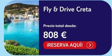 Oferta de Fly & Drive Creta por 808€ en Tui Travel PLC
