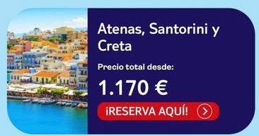 Oferta de Viajes a Grecia por 1170€ en Tui Travel PLC