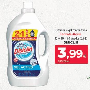 Oferta de Disiclin - Detergente Gel Concentrado por 3,99€ en Spar Tenerife